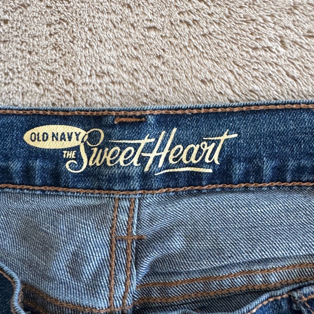 Old Navy Women's Sweat Hart Jeans Size 8 - Picture 5 of 6